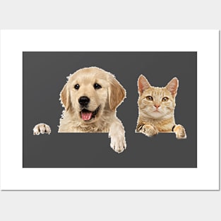 Dog & Cat Posters and Art